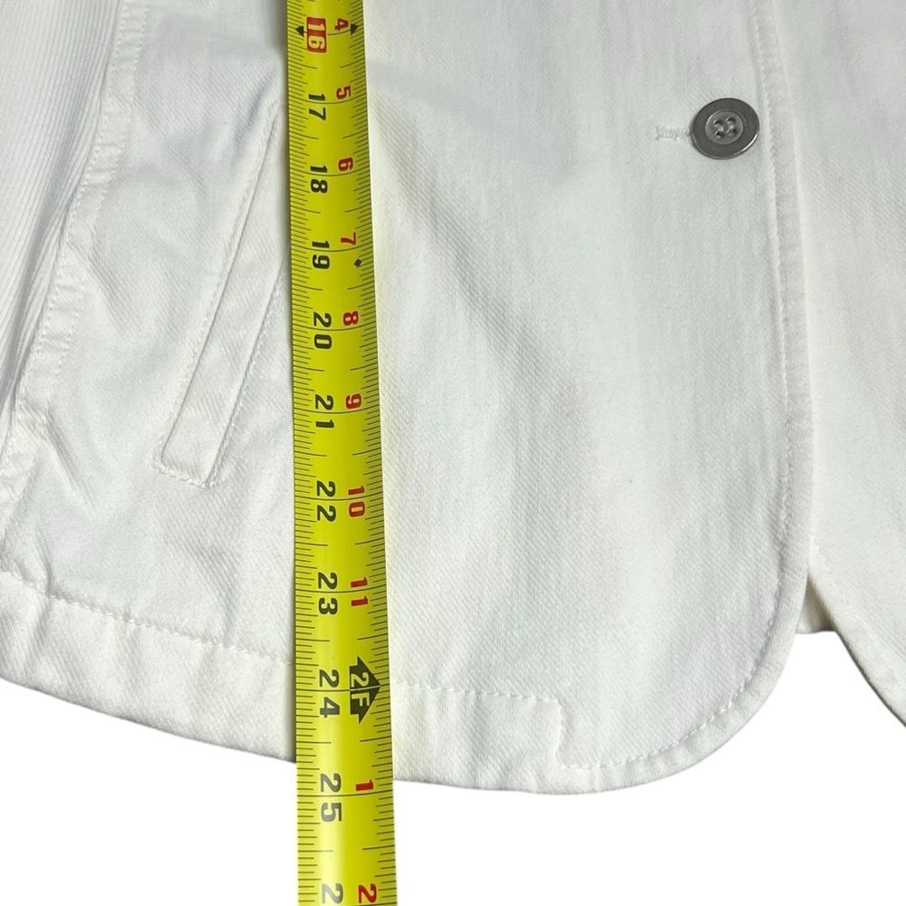J McLaughlin Womens Stretch Blazer Jacket Size XL Preppy Minimalist Coastal - Picture 6 of 8